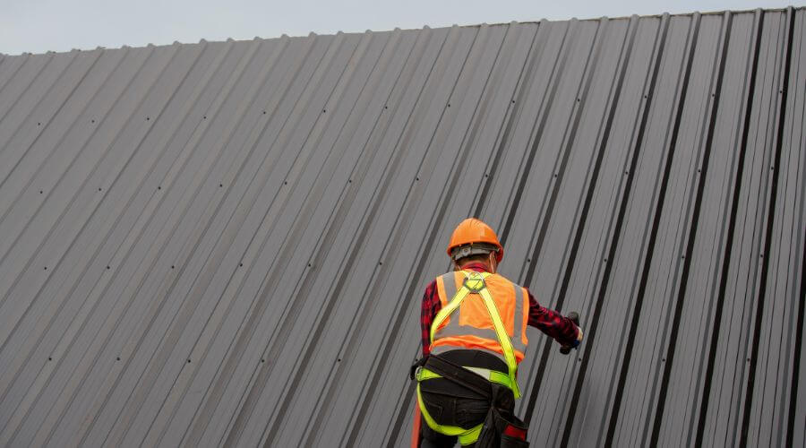 Professional metal roof installation services in Randolph, MS